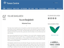 Tablet Screenshot of muhammadyunus.org